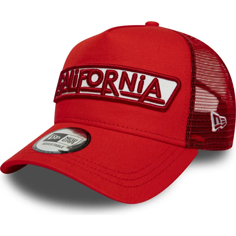 shapka-izvita-traker-chervena-snapbek-a-frame-usa-patch-california-ot-new-era