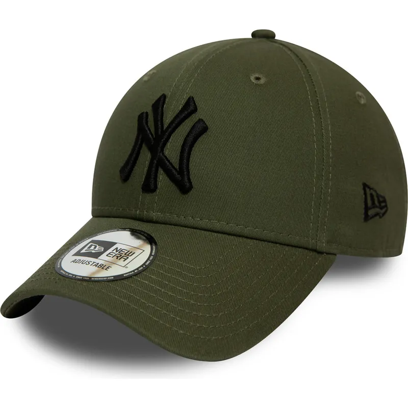 shapka-izvita-zelena-reguliruem-9forty-league-essential-na-new-york-yankees-mlb-ot-new-era