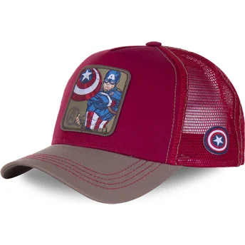 casquette-trucker-rouge-captain-america-cpt3-marvel-comics-capslab