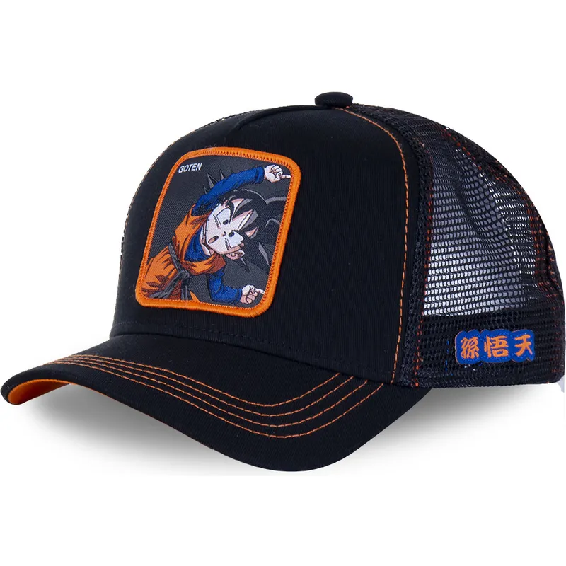 schwarze-trucker-kappe-goten-fusion-gtn2-dragon-ball-von-capslab