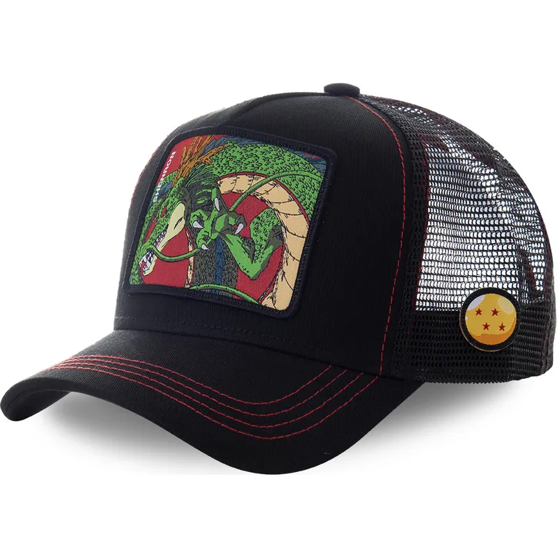 schwarze-trucker-kappe-shenron-ron3-dragon-ball-von-capslab