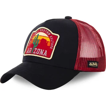 casquette-trucker-noire-et-rouge-arizona-az2-von-dutch