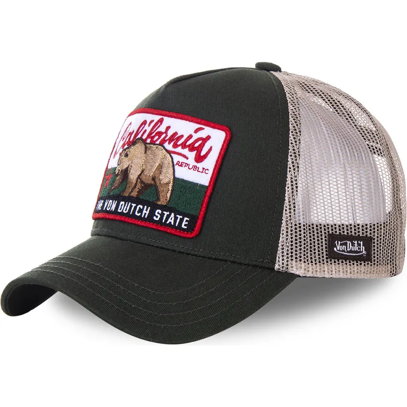 shapka-izvita-traker-zelena-snapbek-california-cal1-new-ot-von-dutch