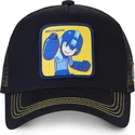 capslab-mega-man-her2-schwarze-trucker-kappe
