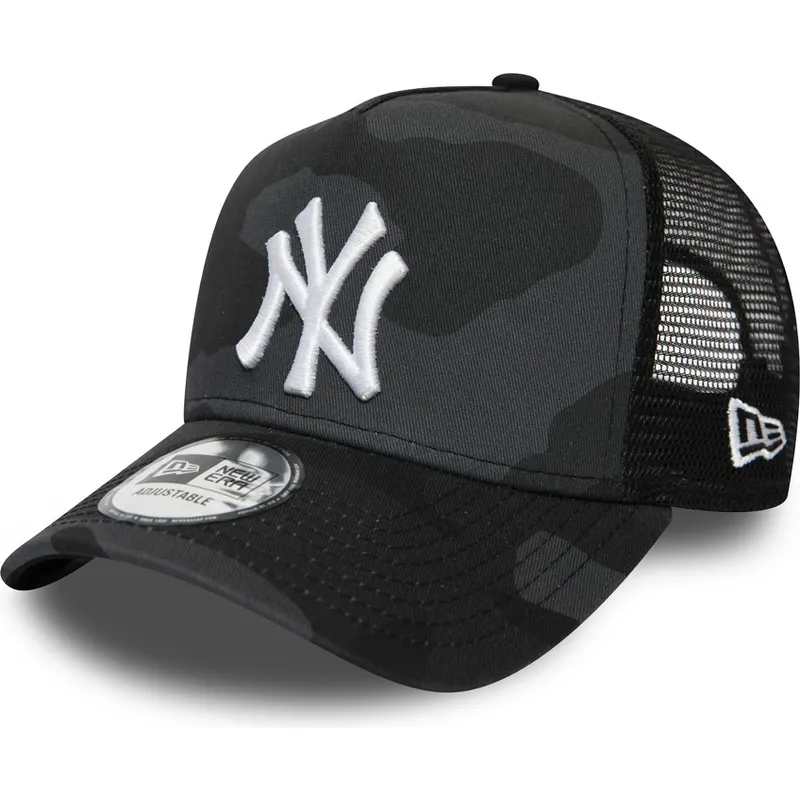 shapka-izvita-traker-kamuflazh-snapbek-essential-camo-a-frame-na-new-york-yankees-mlb-ot-new-era