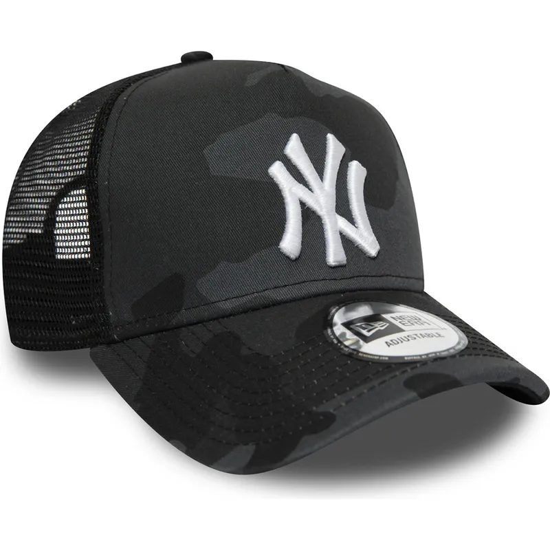 shapka-izvita-traker-kamuflazh-snapbek-essential-camo-a-frame-na-new-york-yankees-mlb-ot-new-era