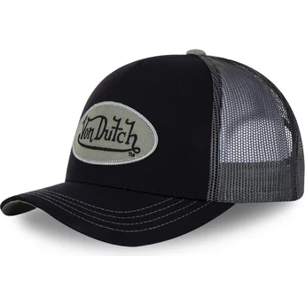 Von Dutch ARM Black and Green Trucker Hat