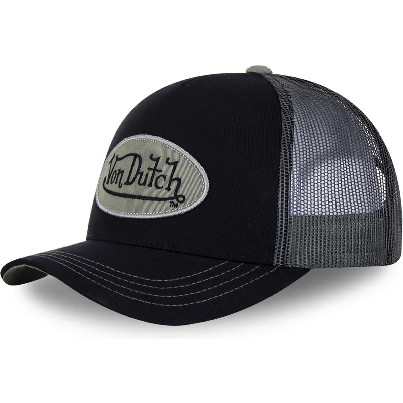 sort-og-gron-arm-trucker-kasket-fra-von-dutch