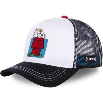 shapka-izvita-traker-byala-snapbek-casa-hou-snoopy-i-emilio-fstci-ot-capslab