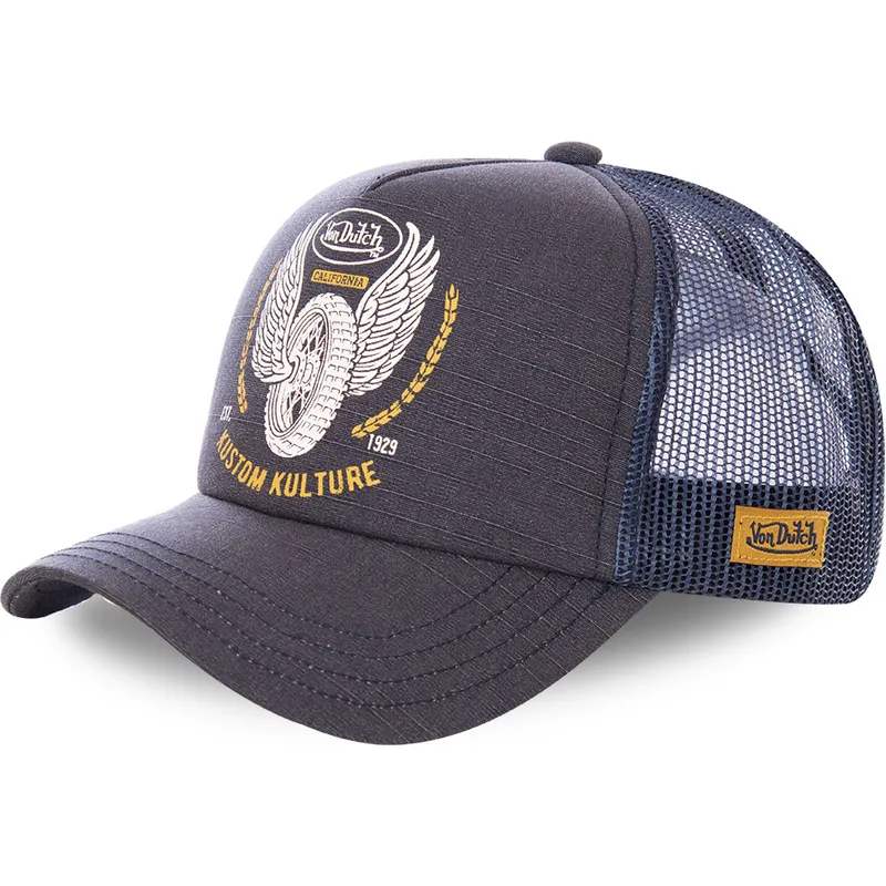 shapka-izvita-traker-cherna-snapbek-crew10-ot-von-dutch