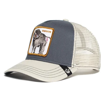 casquette-trucker-grise-et-blanche-babouin-buthead-goorin-bros