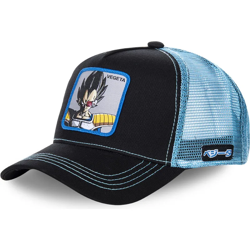 casquette-trucker-noire-et-bleue-pour-enfant-vegeta-kidvegb-dragon-ball-capslab