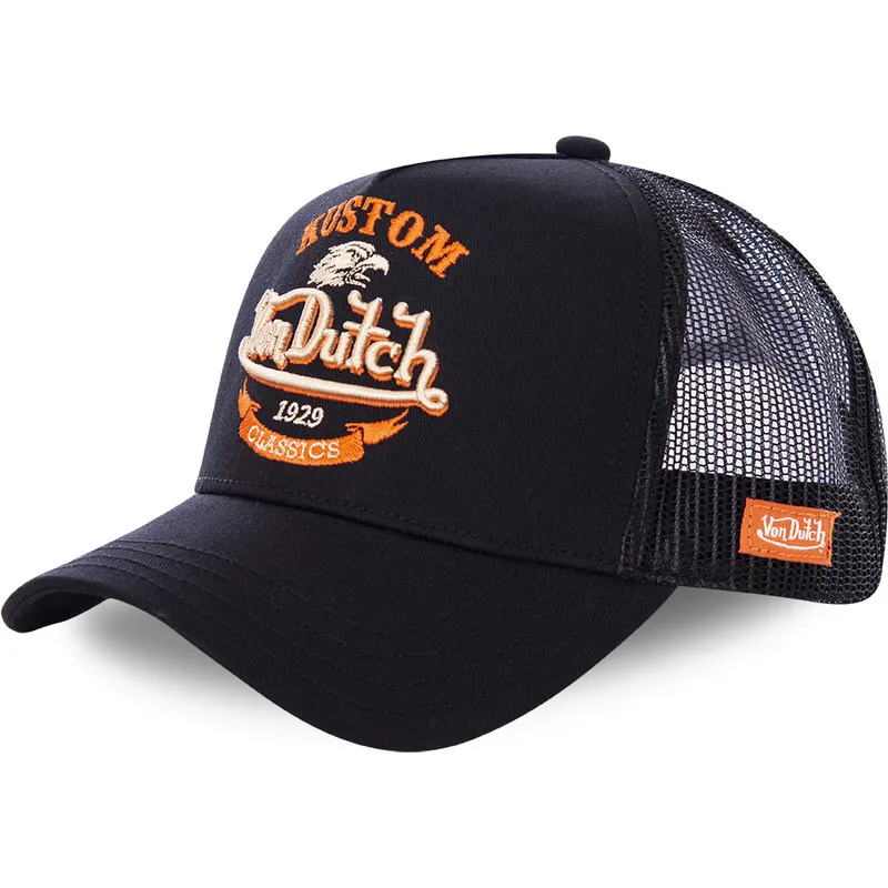 von-dutch-sort-trucker-kasket-eag-blk