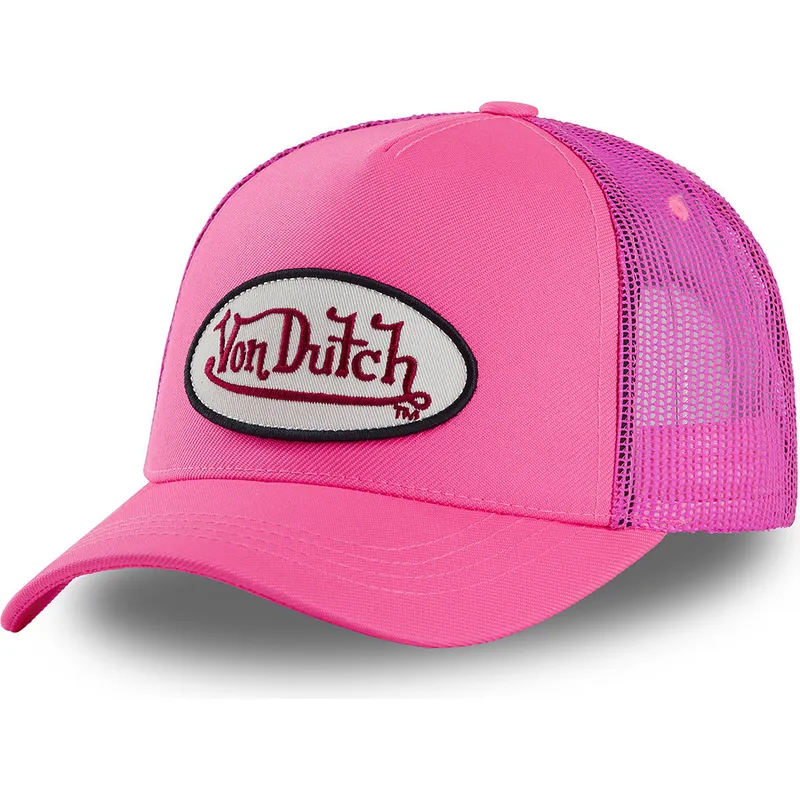shapka-izvita-traker-roza-snapbek-fresh04-ot-von-dutch