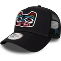 new-era-bear-tattoo-pack-a-frame-trucker-cap-in-marineblau