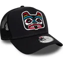 shapka-izvita-traker-tmnosin-snapbek-bear-tattoo-pack-a-frame-ot-new-era