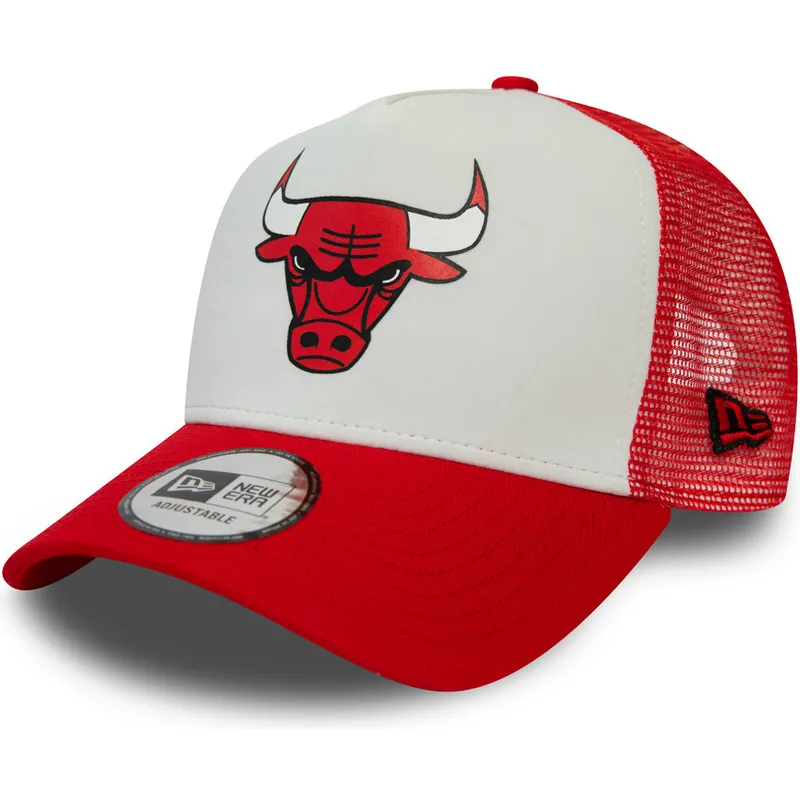 chicago-bulls-nba-team-colour-block-a-frame-trucker-cap-in-weiss-und-rot-von-new-era