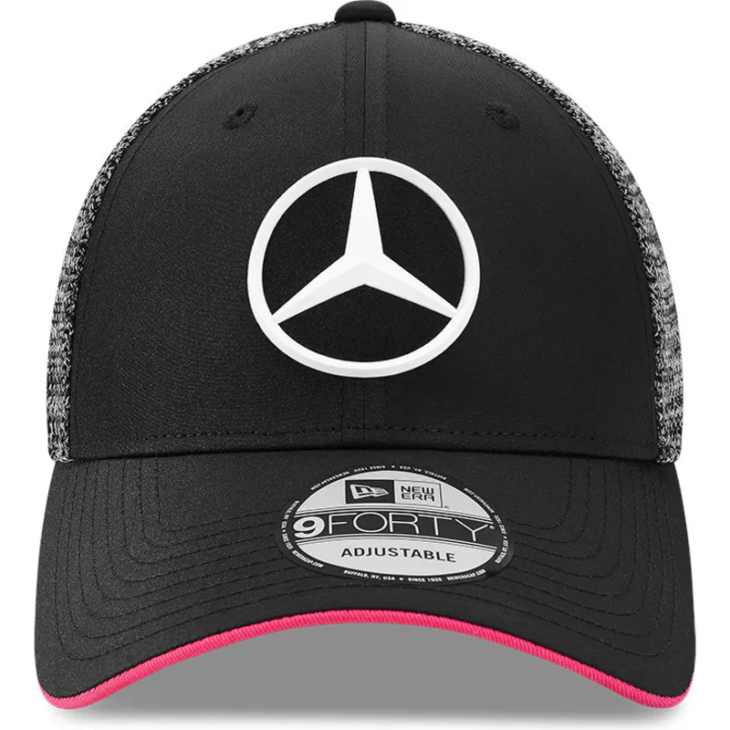 shapka-izvita-cherna-reguliruem-9forty-tonal-esports-na-mercedes-formula-1-ot-new-era