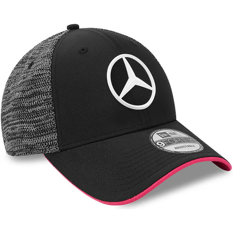 shapka-izvita-cherna-reguliruem-9forty-tonal-esports-na-mercedes-formula-1-ot-new-era