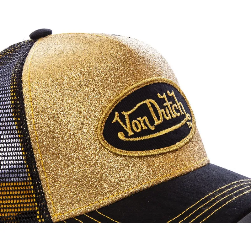 shapka-izvita-traker-zhlt-snapbek-dorada-gol-ot-von-dutch