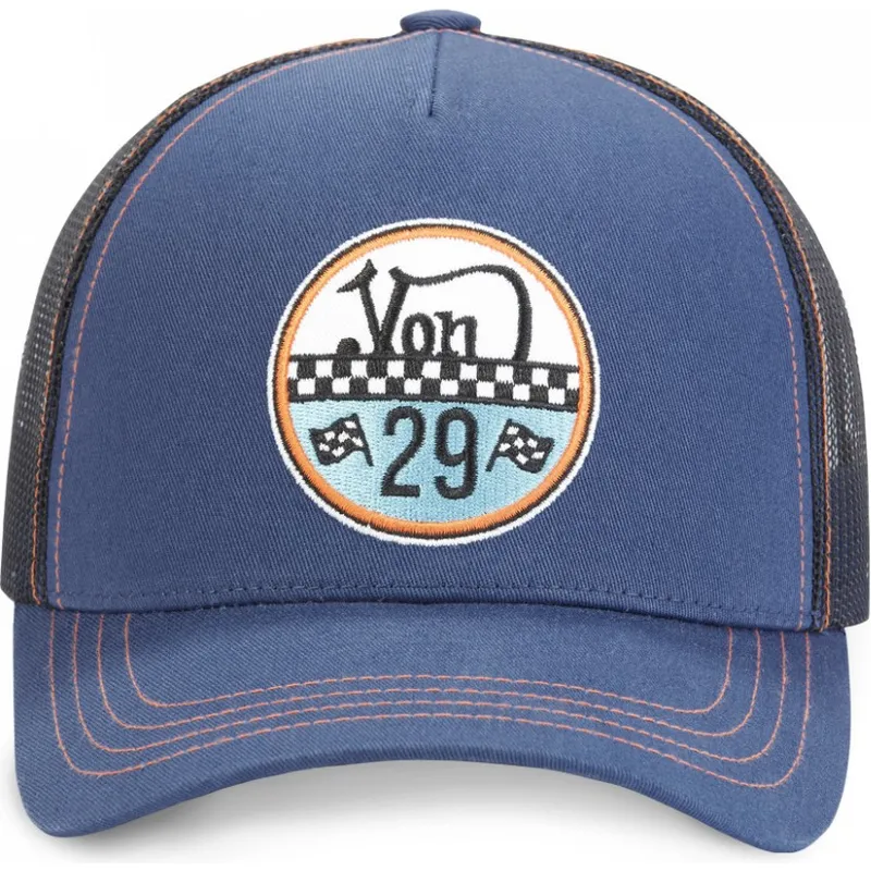 shapka-izvita-traker-sinya-snapbek-adam-blu-ot-von-dutch