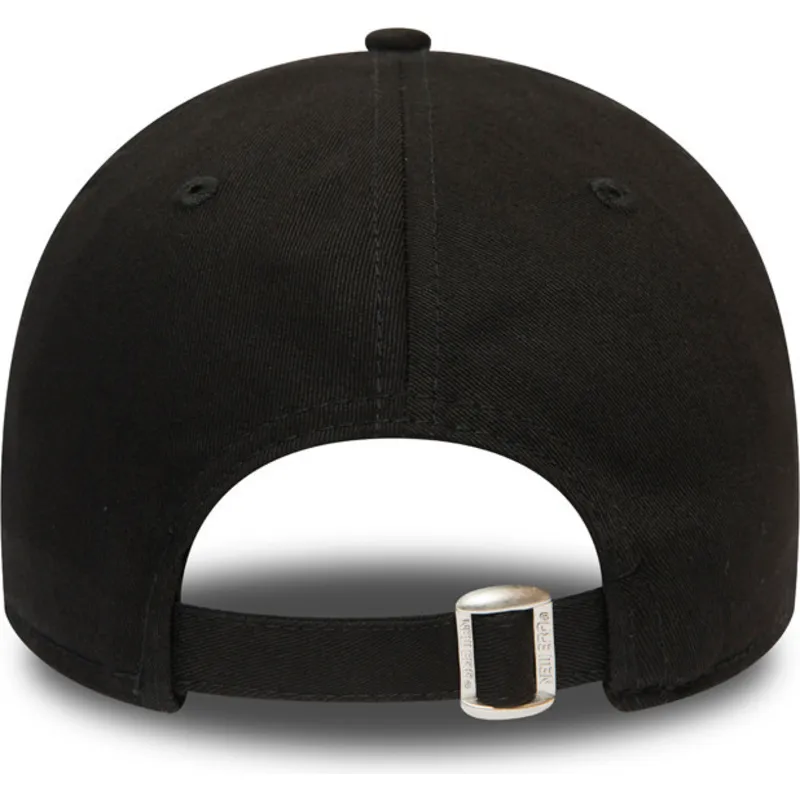 new-era-izvita-kozirka-cherveno-logo-9forty-league-essential-new-york-yankees-mlb-cherna-reguliruema-shapka