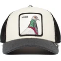 gorra-trucker-blanca-gris-y-negra-paloma-homie-pigeon-de-goorin-bros