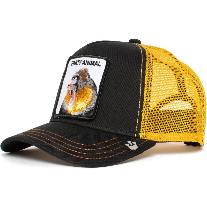 shapka-izvita-traker-cherna-snapbek-party-animal-the-farm-ot-goorin-bros