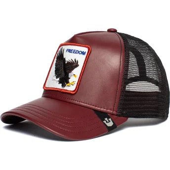 shapka-izvita-traker-chervena-snapbek-big-bird-the-farm-ot-goorin-bros
