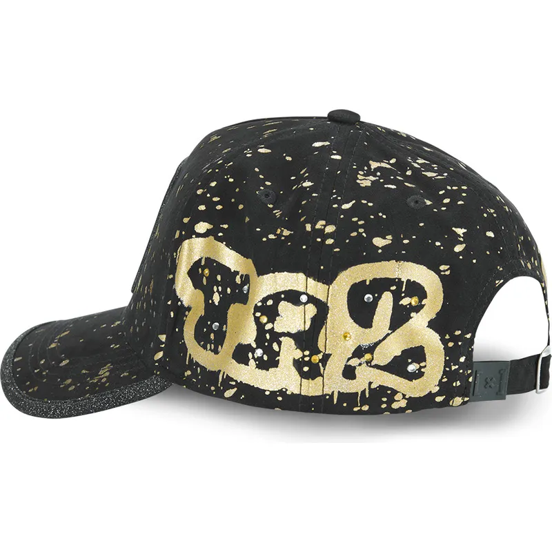 gorra-curva-negra-ajustable-diablo-de-tasmania-tag-taz-looney-tunes-de-capslab