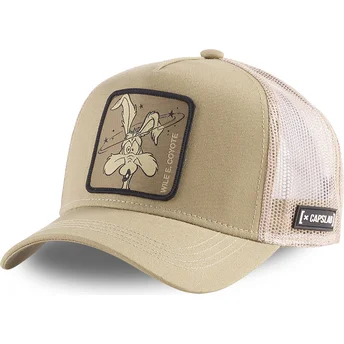 capslab-looney-tunes-coyote-braune-trucker-kappe-loo-coy1