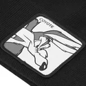 schwarze-mutze-coyote-bon-coy2-looney-tunes-von-capslab