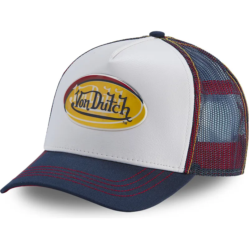 shapka-izvita-traker-byala-snapbek-adec-whi-ot-von-dutch