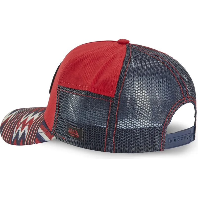 shapka-izvita-traker-chervena-snapbek-atru-inc-ot-von-dutch