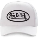 hvid-trucker-kasket-col-whi-fra-von-dutch