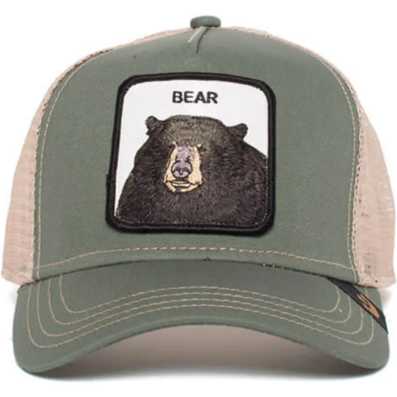 shapka-izvita-traker-zelena-snapbek-drew-bear-the-farm-ot-goorin-bros