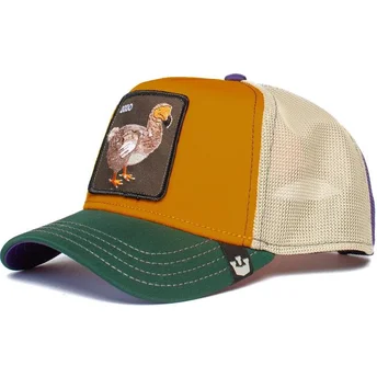 casquette-trucker-orange-fasho-dodo-goorin-bros