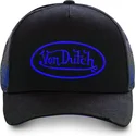 shapka-izvita-traker-cherna-snapbek-neo-blu-ot-von-dutch