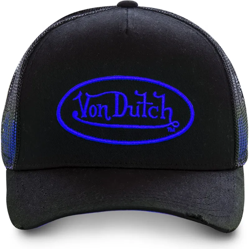 shapka-izvita-traker-cherna-snapbek-neo-blu-ot-von-dutch