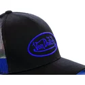 shapka-izvita-traker-cherna-snapbek-neo-blu-ot-von-dutch