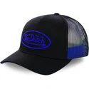 shapka-izvita-traker-cherna-snapbek-neo-blu-ot-von-dutch