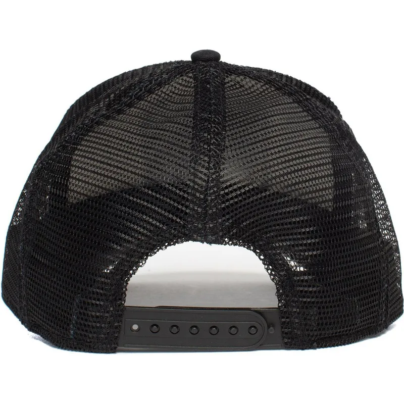 schwarze-trucker-kappe-tiger-silver-tiger-von-goorin-bros