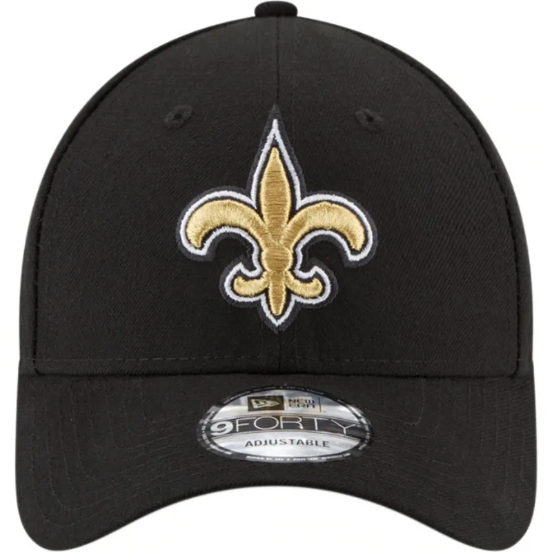 shapka-izvita-cherna-reguliruem-9forty-the-league-na-new-orleans-saints-nfl-ot-new-era