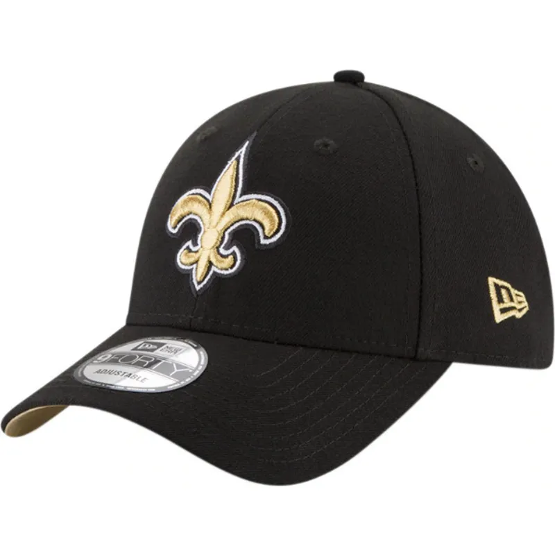 shapka-izvita-cherna-reguliruem-9forty-the-league-na-new-orleans-saints-nfl-ot-new-era