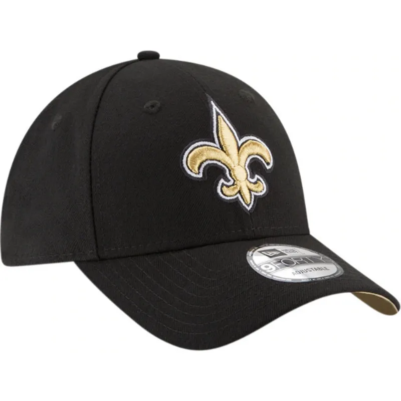 shapka-izvita-cherna-reguliruem-9forty-the-league-na-new-orleans-saints-nfl-ot-new-era