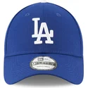 new-era-curved-brim-9forty-the-league-los-angeles-dodgers-mlb-blue-adjustable-cap