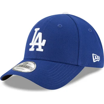 Шапка извита синя регулируем 9FORTY The League на Los Angeles Dodgers MLB от New Era