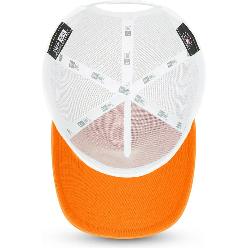 shapka-izvita-traker-oranzhev-snapbek-a-frame-tonal-mesh-na-new-york-yankees-mlb-ot-new-era