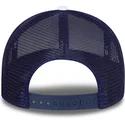 los-angeles-dodgers-mlb-a-frame-trucker-cap-in-blauem-camouflage-mit-blauem-logo-von-new-era