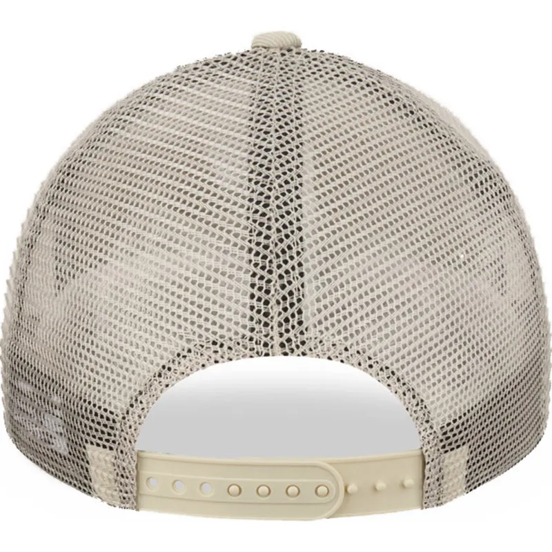 graue-trucker-kappe-a-frame-9forty-heritage-patch-von-new-era